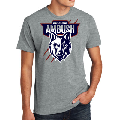 Adult 60/40 Blend Grey T-shirt Thumbnail
